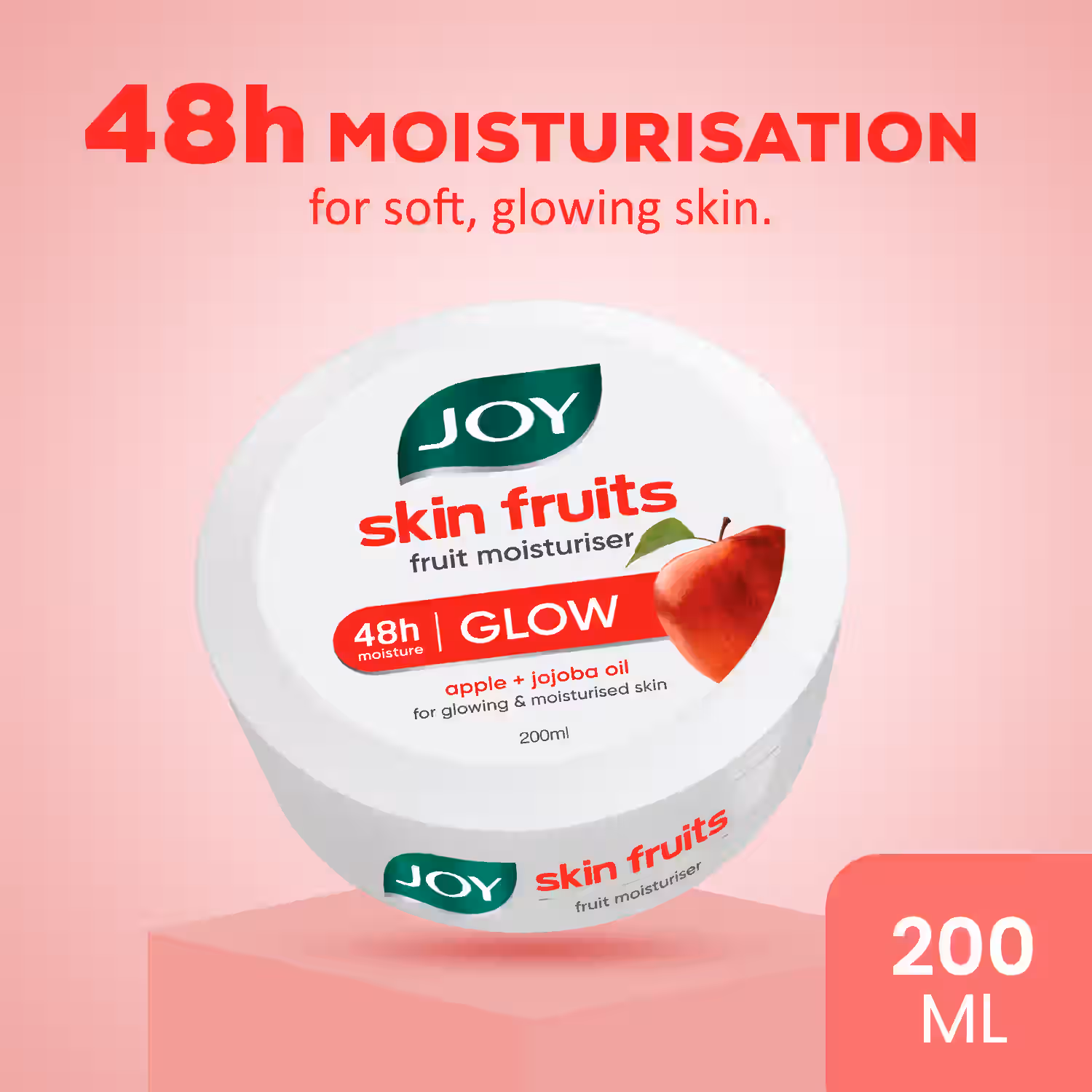 Skin Fruits Moisturizing Skin Cream With Apple, Jojoba & Almond Oil (200 Ml)