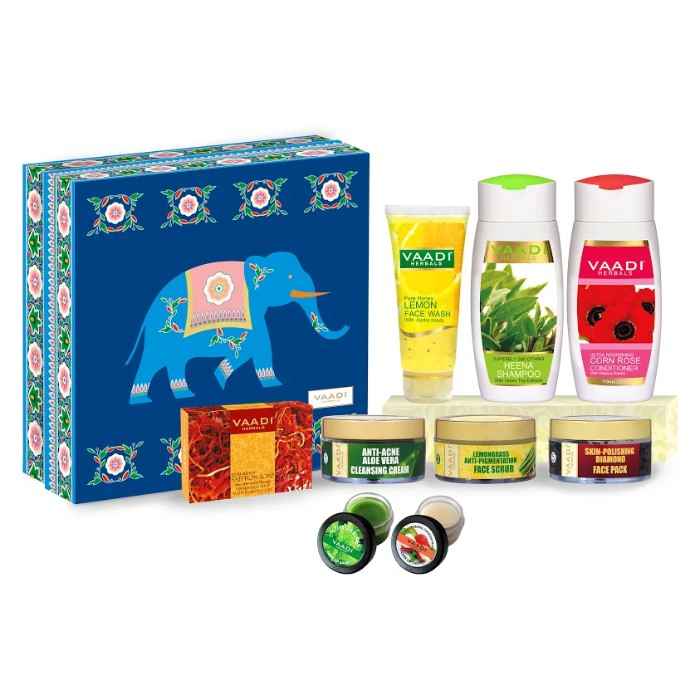Buy Vaadi Herbals Majestic Essence Herbal Gift Set (Royal Elephant) (545 g) - Purplle