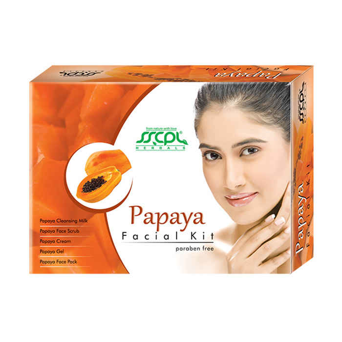 Buy SSCPL HERBALS Papaya Facial Kit - Purplle