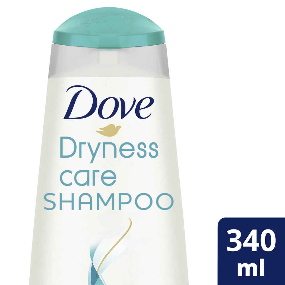 Buy Dove Dryness Care Shampoo (340 ml) - Purplle