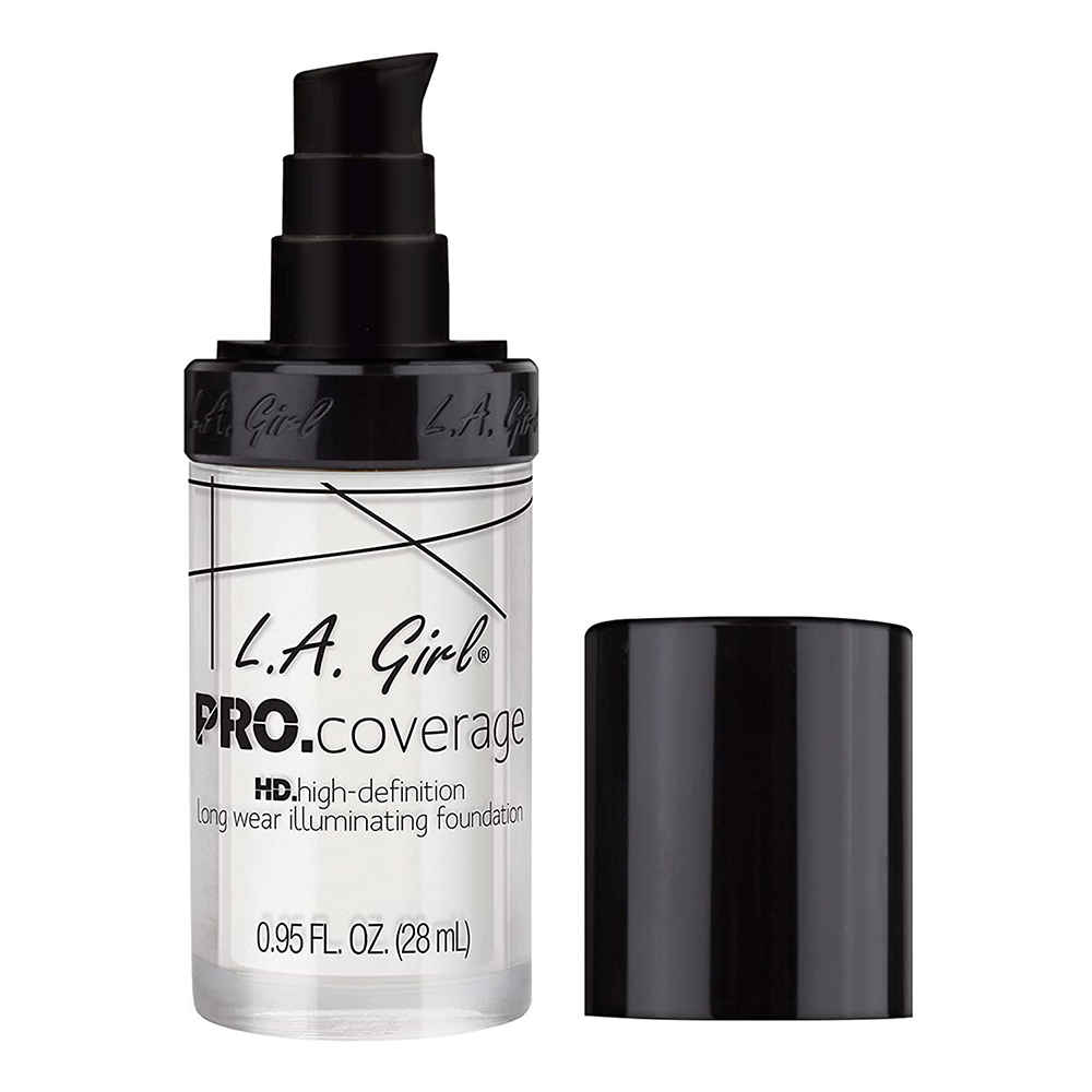 Buy L.A. Girl pro Coverage HD Foundation - White 28 ml - Purplle