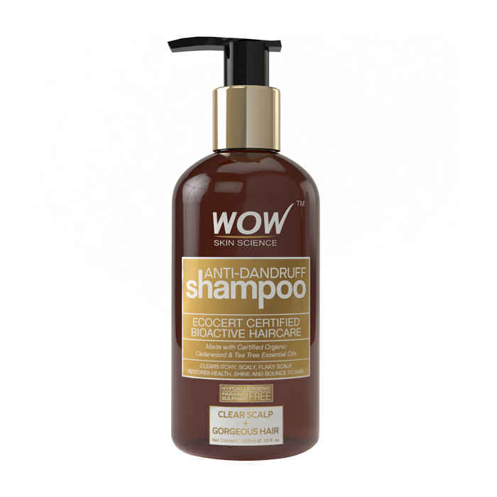 Buy Wow Anti Dandruff Shampoo (300 ml) - Purplle