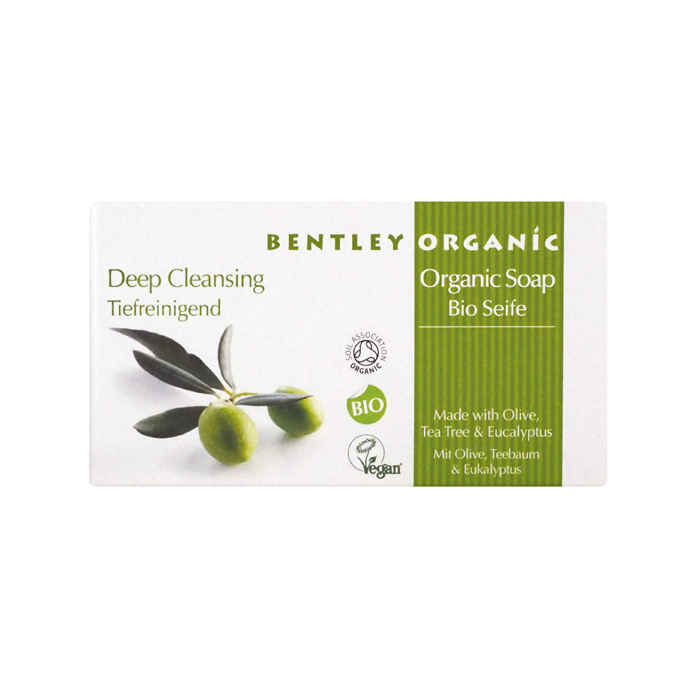 Buy Bentley Organic Deep Cleansing Soap (150 g) - Purplle