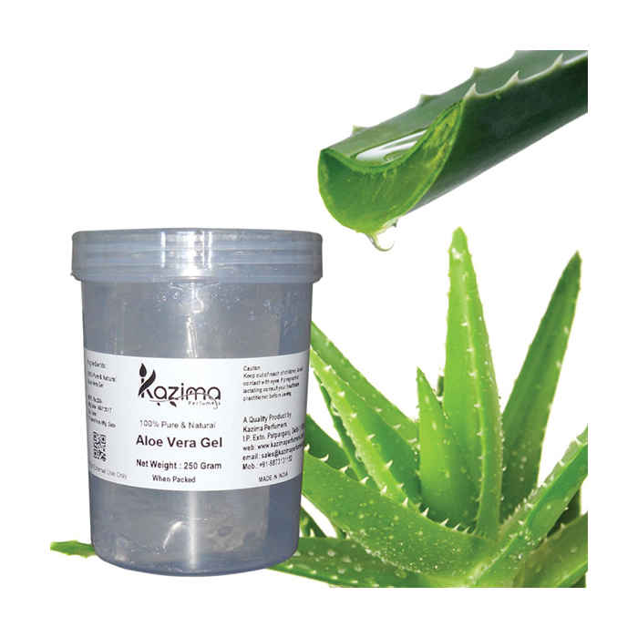 Buy Kazima Pure Natural Raw Aloe Vera Gel (250 g) - Purplle