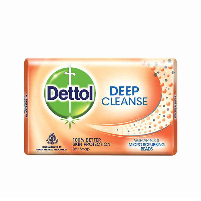 Buy Dettol Deep Cleanse Soap (125 g) - Purplle