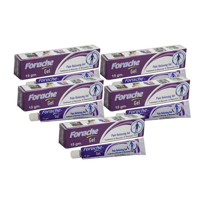 WestCoast Forache Gel For Pain Relieving Gel- Pack Of 5