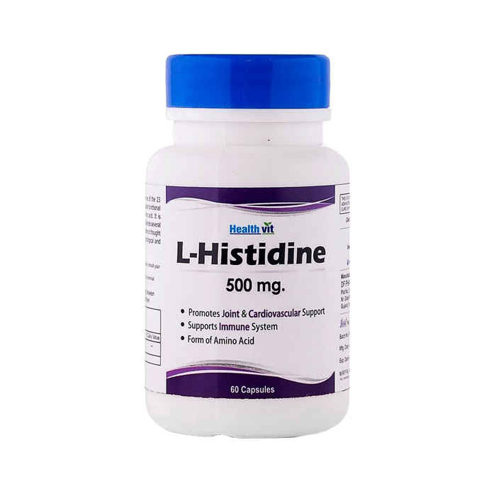 Buy Healthvit Histidine 60 Capsules - Purplle
