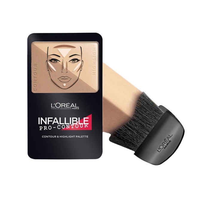 Buy L'Oreal Paris Infallible Pro Contour Palette 814 Medium (7 g) - Purplle