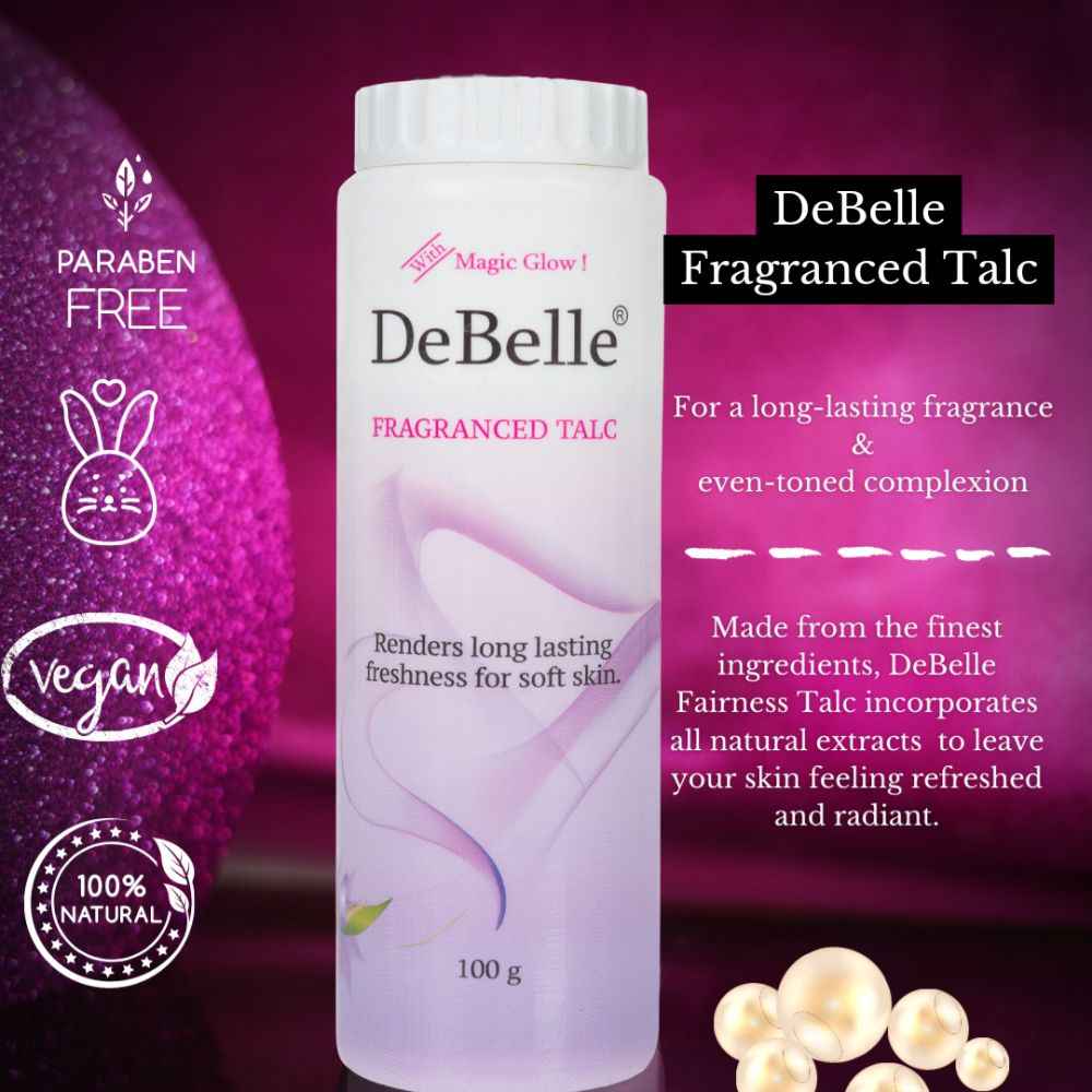 Buy DeBelle Fragranced Talc (100 g) - Purplle