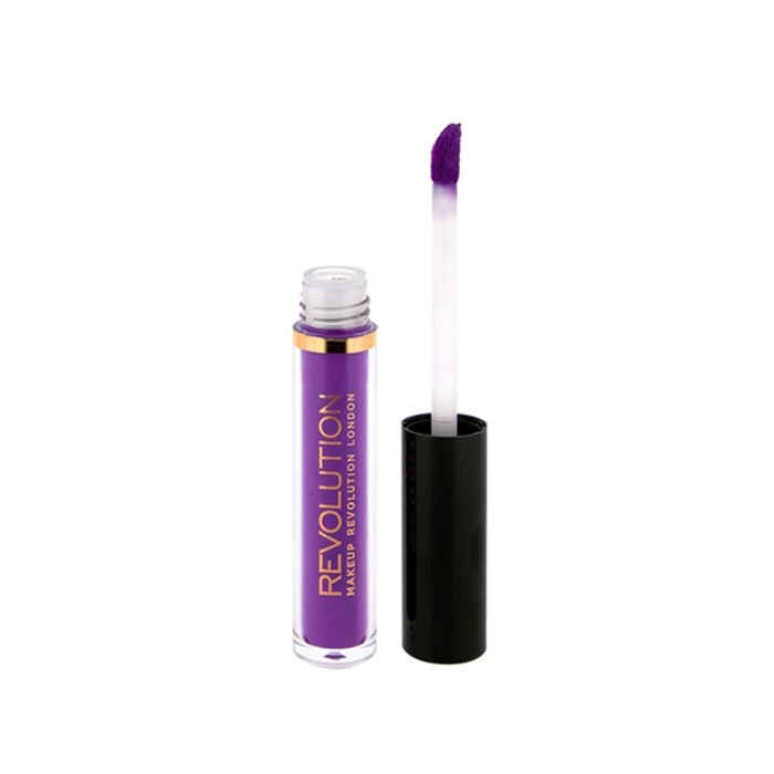 Buy Makeup Revoltion Salvation Velvet Lip Lacquer Depravity (7 ml) - Purplle