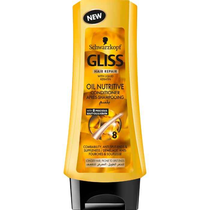 Buy Schwarzkopf Gliss Hair Repair With Liquid Keratin Oil Nutritive Conditioner (400 ml) - Purplle