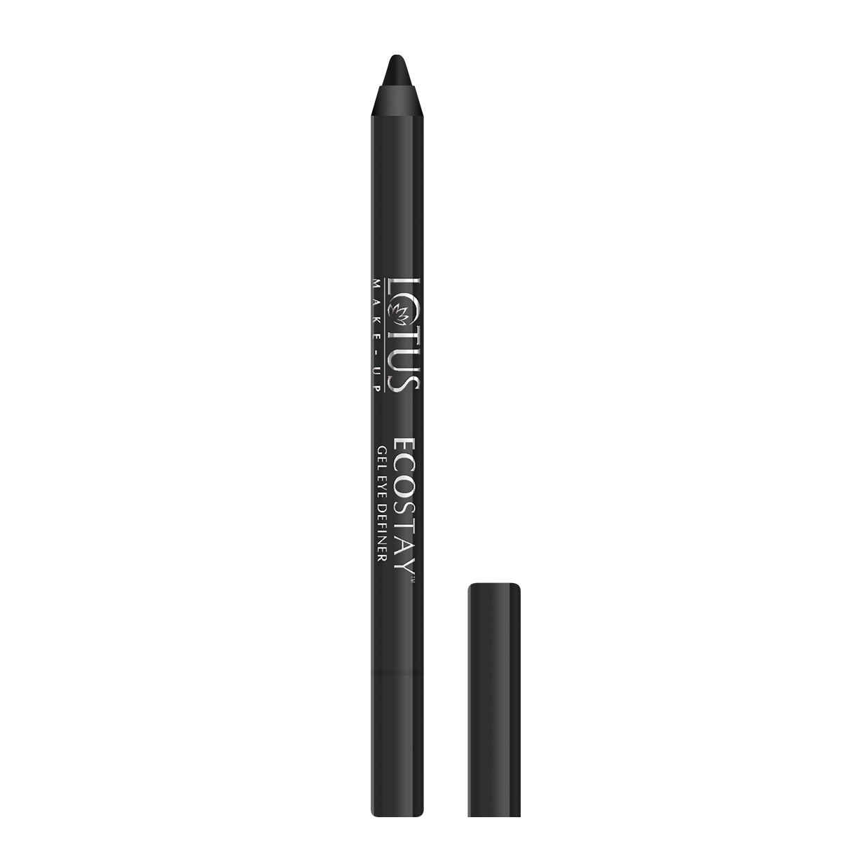 Buy Lotus Make-Up Ecostay Gel Eye Definer Mega Black - Purplle