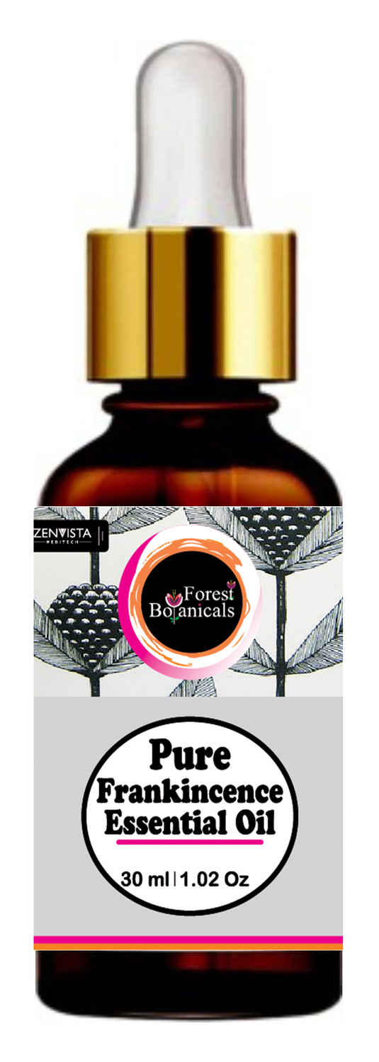Buy Zenvista Forest Botanicals Frankincence Oil 100% Pure , Natural , Undiluted & Therepeutic Grade Great For Aromaatherapy For Aging Skin Diy Skin Care (30 ml) - Purplle