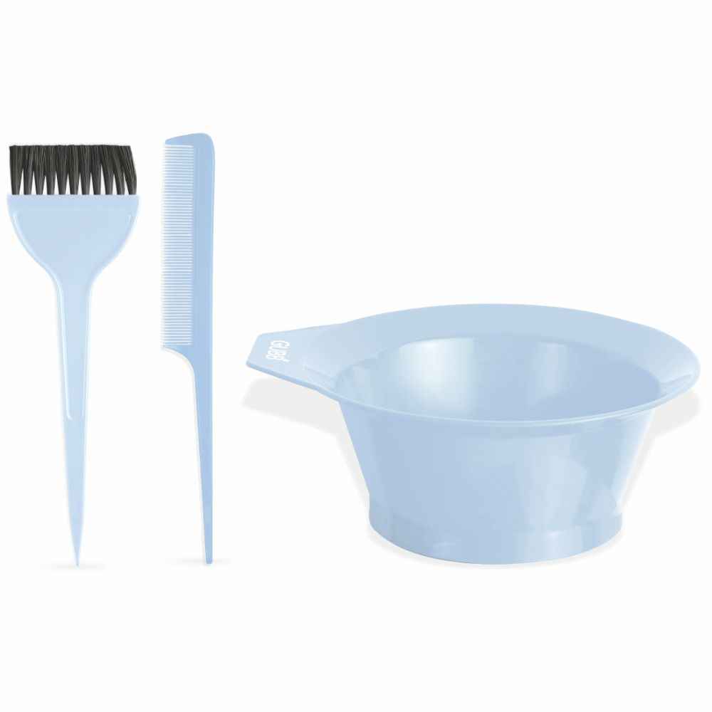 Buy GUBB Hair Colouring Kit - Hair Dye Brush, Mixing Bowl & Tail Comb - Purplle