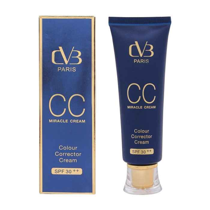 Buy CVB Paris Cc Miracle Cream Color Corrector Spf30++ (50 g) - Purplle