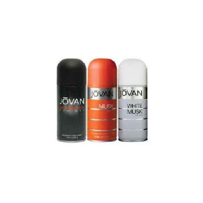 Buy Jovan Satisfaction,Musk And White Musk Men Deo Combo Set Of 3 -(150 ml) Each - Purplle