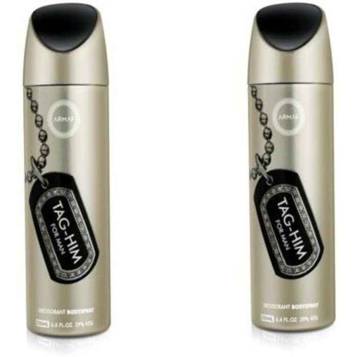 Buy Armaf Tag Him Deo Set Of 2-(200Ml Each) - Purplle