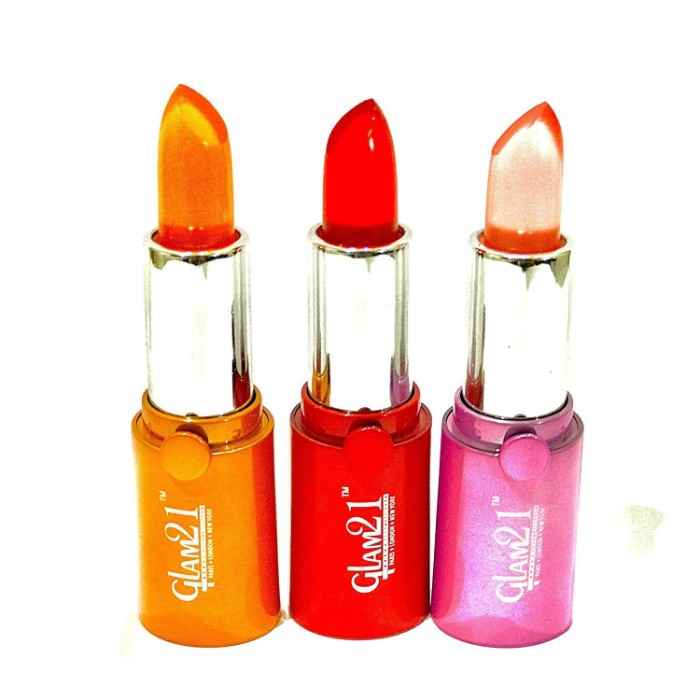 Buy Glam 21 Lipstick Orange ,Red, Pink (3.6 g) - Purplle