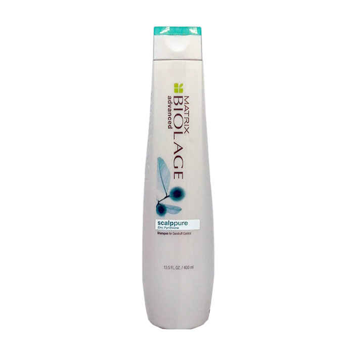 Buy BIOLAGE Scalppure Shampoo 400ml|Paraben free| Targets Dandruff, Controls The Appearance of Flakes & Relieves Scalp Irritation | For Dandruff Control - Purplle