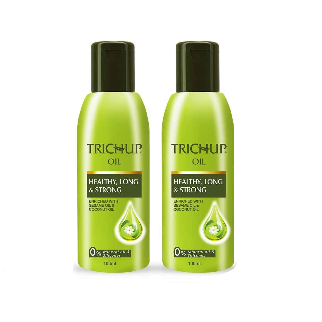 Buy Trichup Healthy Long & Strong Hair Oil (100 ml) (Pack of 2) - Purplle