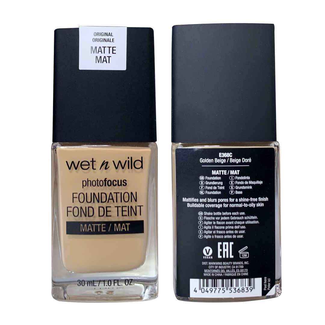Buy Wet n Wild Photo Focus Foundation -Golden Beige (30 ml) - Purplle