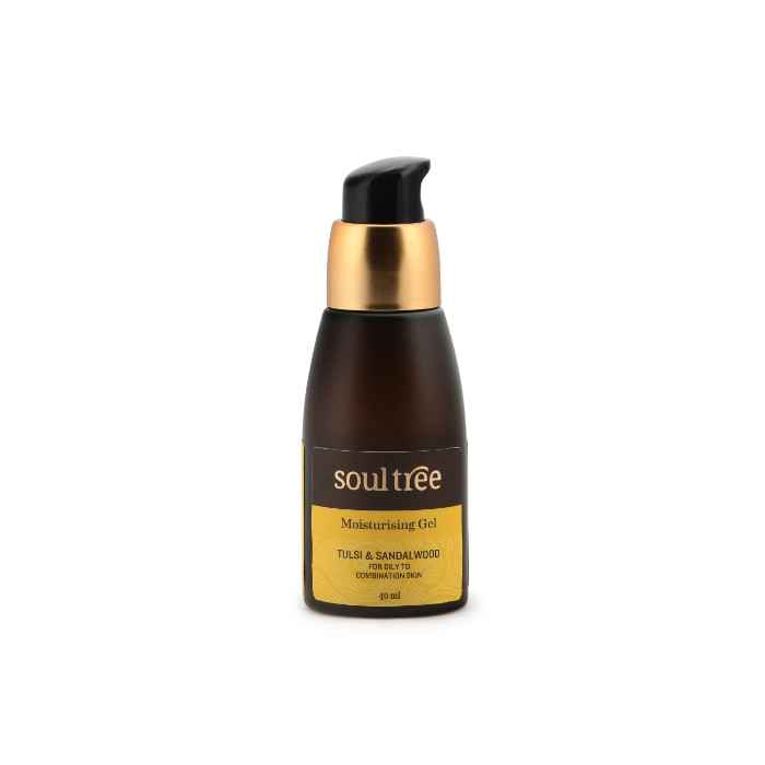 Buy Soultree Moisturising Gel - Tulsi & Sandalwood, Oily To Combination Skin (40 ml) - Purplle