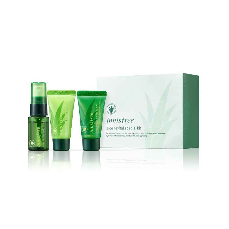 Buy Innisfree Aloe Revital 3 Collection Kit - Purplle