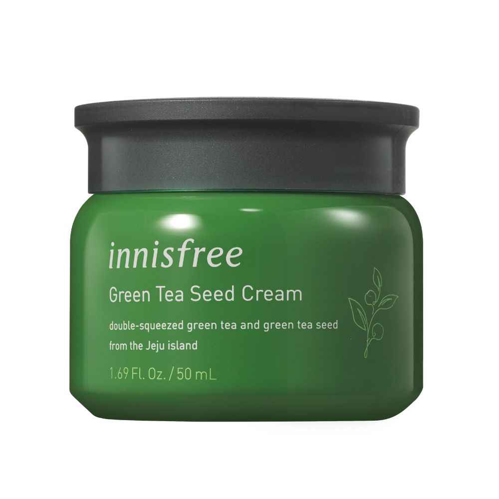 Buy Innisfree green tea seed hyaluronic cream 50ml - Purplle