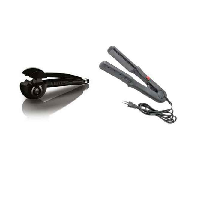 Buy Style Maniac B-01 Curl Secret Hair Curler For Beautiful And Shiny Curls Electric Hair Curler & Professional Black Hair Straigtener - Purplle