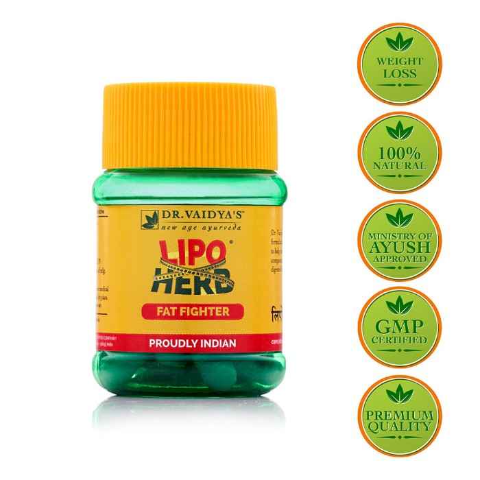 Buy Dr. Vaidya's Lipoherb Capsules Pack of 2 - Purplle