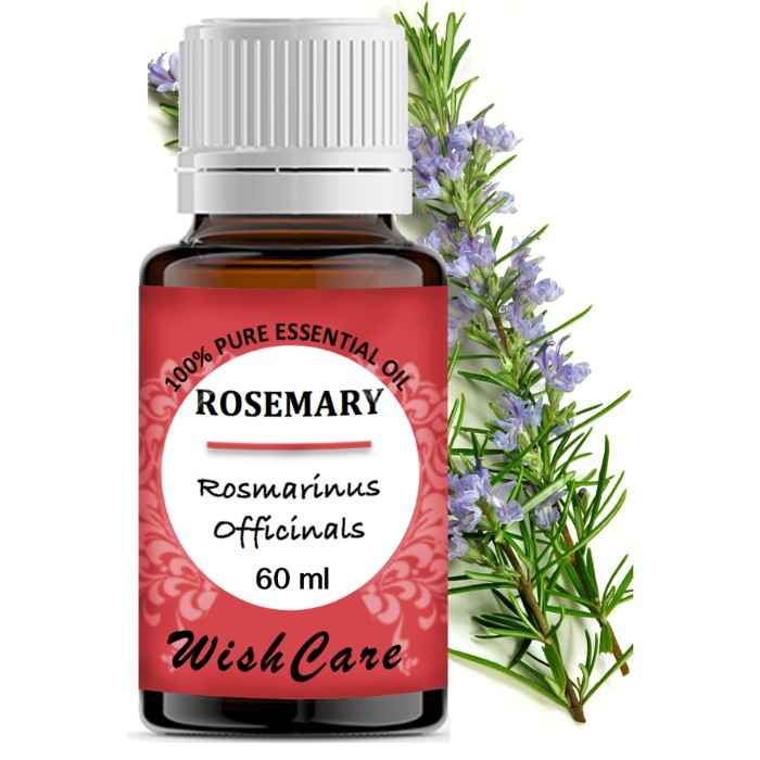 Buy WishCare Pure Rosemary Essential Oil - 60 ML - Purplle