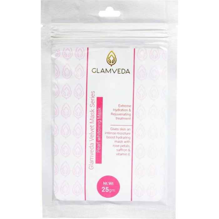 Buy Glamveda Pearl Whitening Mask (25g) - Purplle