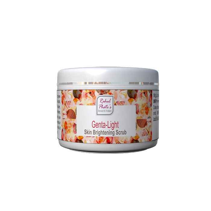 Buy Rahul Phate's Research Product Genta-Light Skin Brightening Scrub (100 g) - Purplle