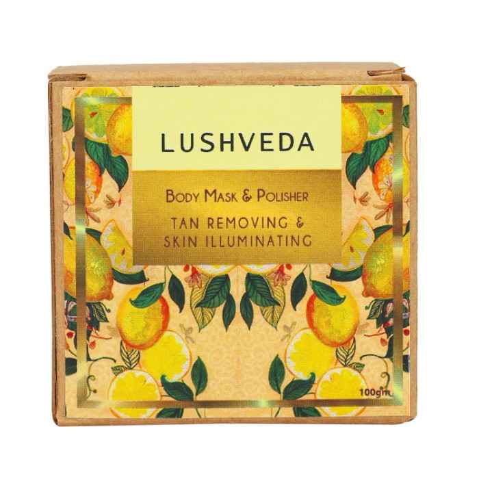 Buy Lushveda Body Mask & Polisher – Tan Removal And Skin Illuminating - Purplle