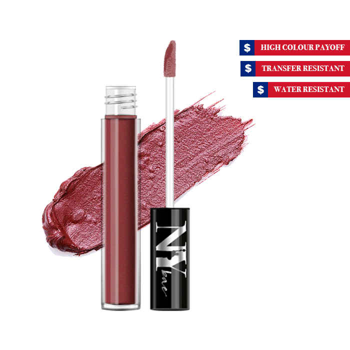 Buy NY Bae, Liquid Lipstick, Metallic Range, Pink - Excel-Lent 6 (3 ml) - Purplle