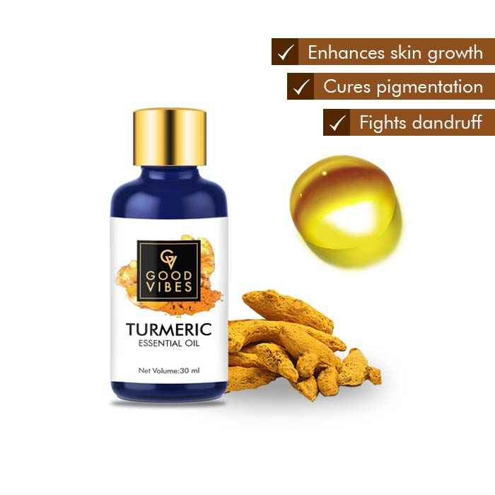 Buy Good Vibes Pure Essential Oil - Turmeric (30 ml) - Purplle