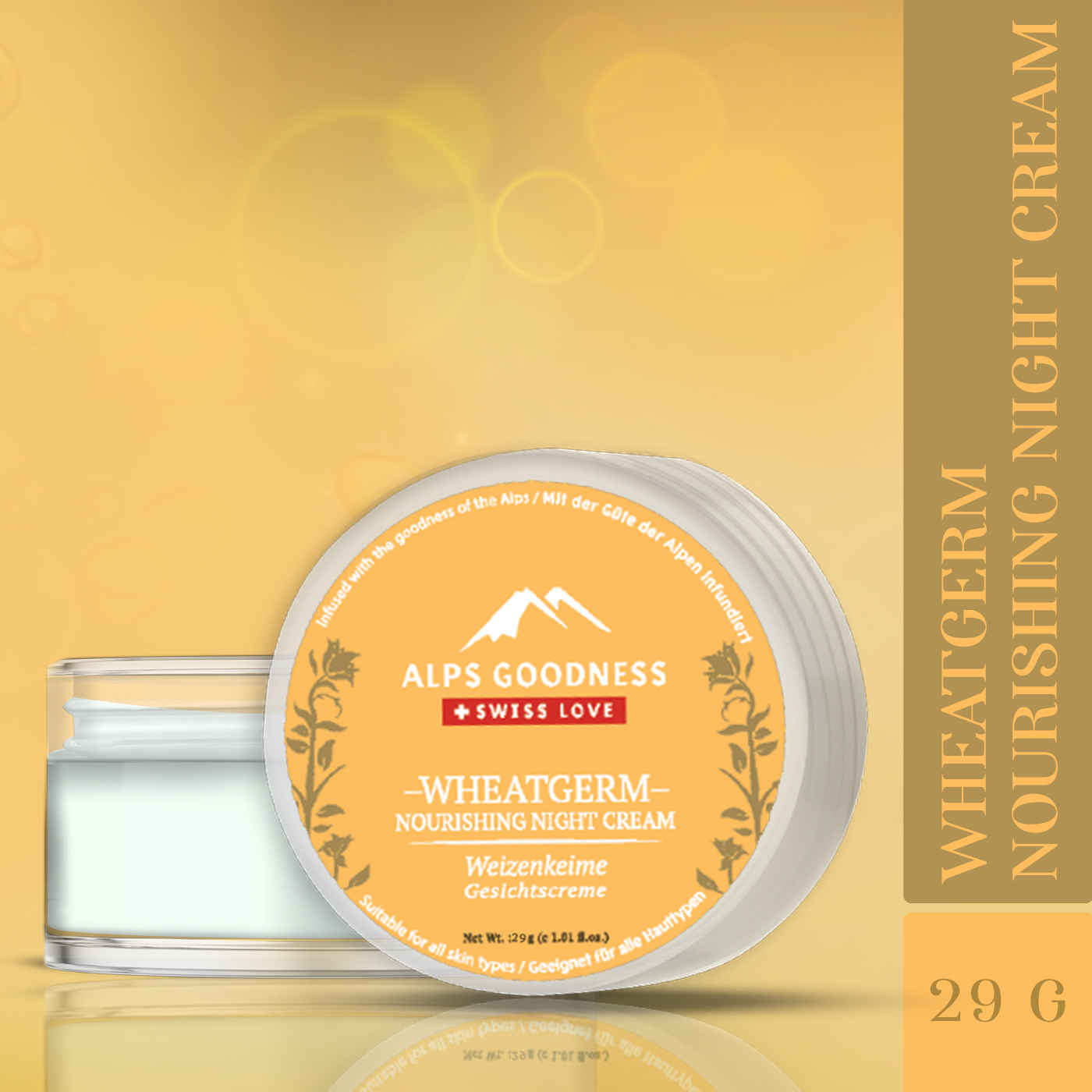 Buy Alps Goodness Wheatgerm Nourishing Night Cream (29 gm) - Purplle