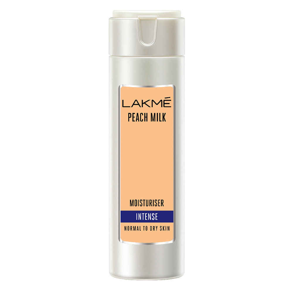 Buy Lakme Peach Milk Intense Moisturizer Lotion|Enriched With Vitamin E |Improves Skin Texture | 120 ml - Purplle