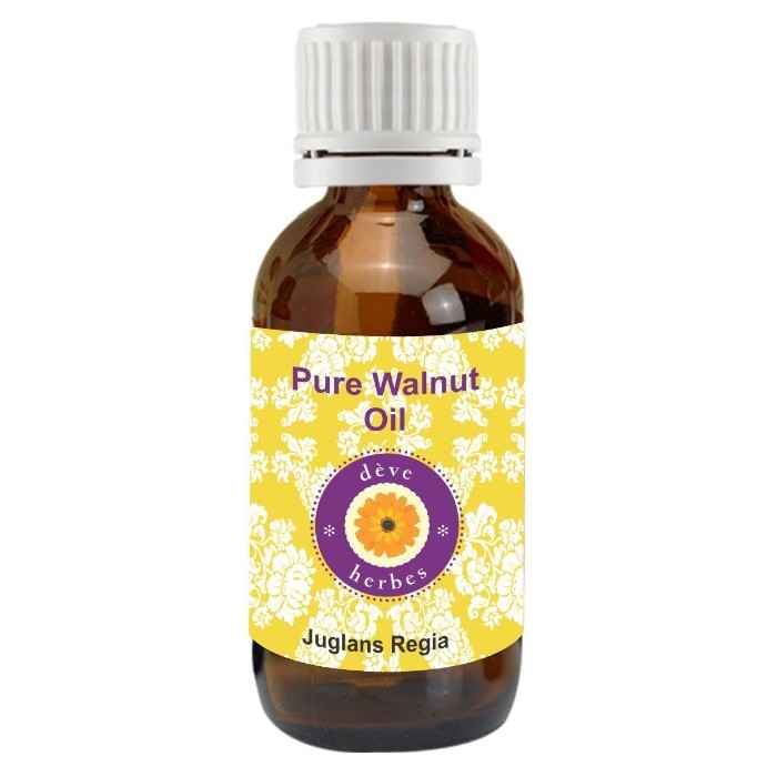 Buy Deve Herbes Pure Walnut Oil (Juglans regia) Natural Therapeutic Grade Cold Pressed 30ml - Purplle