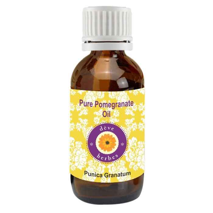 Buy Deve Herbes Pure Pomegranate Oil (Punica granatum) Natural Therapeutic Grade Cold Pressed 30ml - Purplle