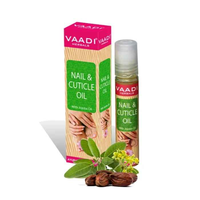 Buy Vaadi Herbals Nail & Cuticle Oil (10 ml) - Purplle