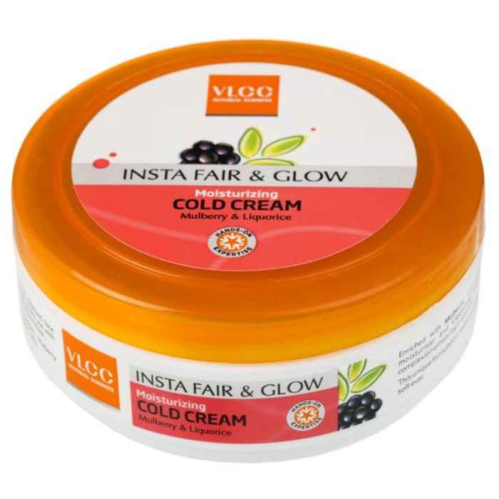Buy VLCC Insta Fair & Glow Moisturising Cold Cream (75 ml) - Purplle