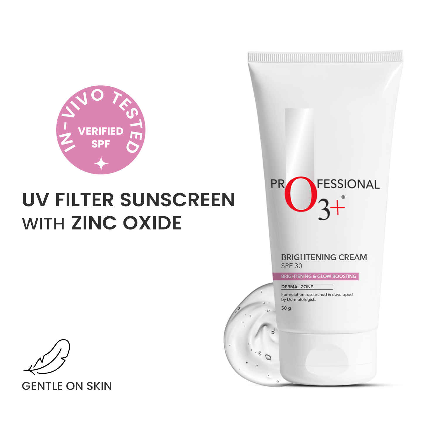 Buy O3+ Brightening Cream SPF 30 (50 gm) - Purplle