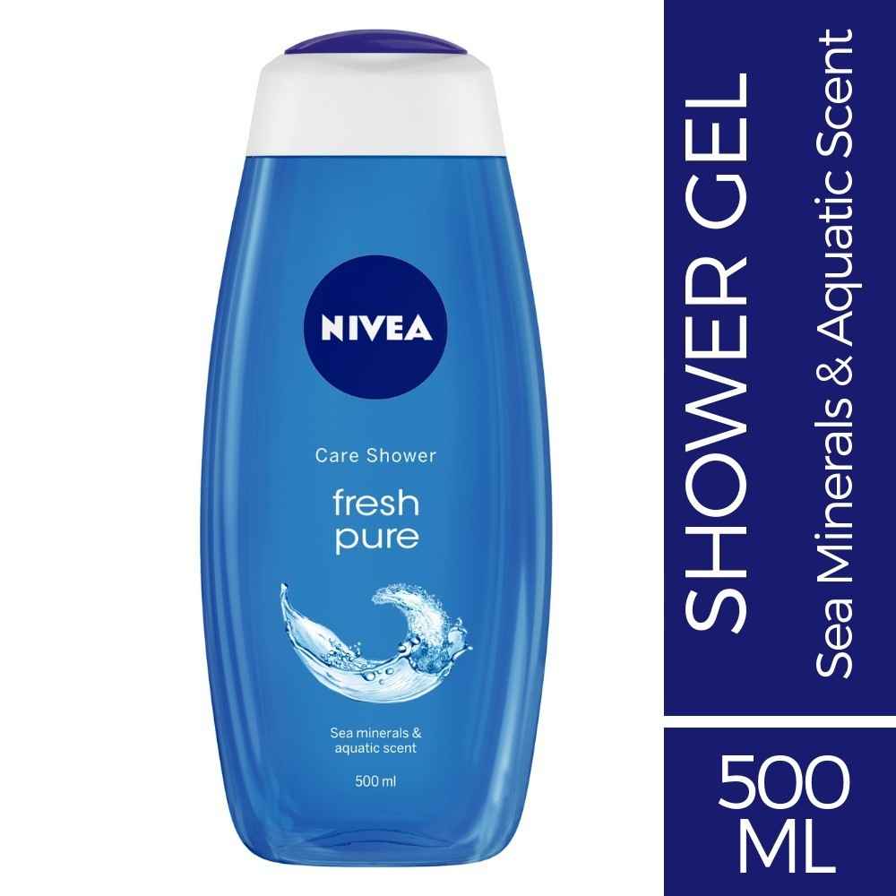 Buy Nivea Shower Gel, Fresh Pure Body Wash (500 ml) - Purplle
