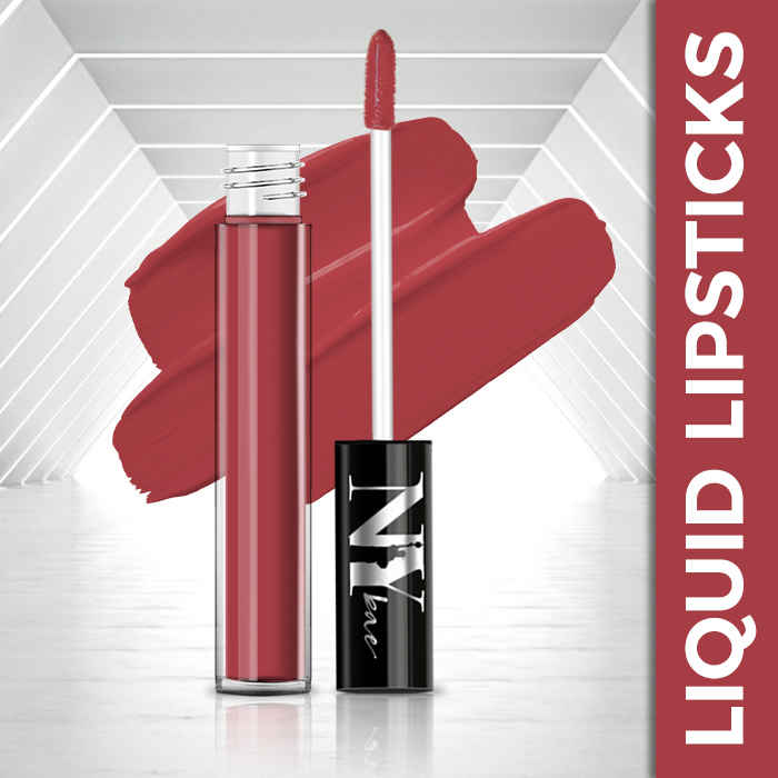 Buy NY Bae Liquid Lipstick | Matte | Highly Pigmented- Aidan's Comeback 30 (3 ml) - Purplle