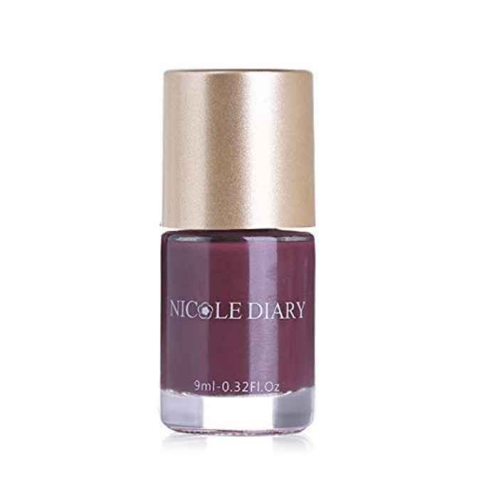 Buy NICOLE DIARY Nail Polish Matte Effect Manicure Nail Art Lacquer Varnish Polish (NDPM03) (9 ml) - Purplle