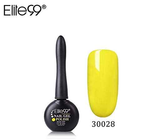 Buy Elite99 3rd Generation Gel Polish Long Lid Convenient Operation UV LED Gel Varnishes Soak Off Nail Gelpolish Imported Nail Polish (30028) (12 ml) - Purplle