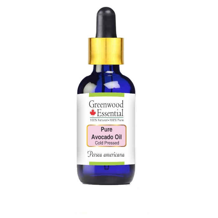 Buy Greenwood Essential Pure Avocado Oil (Persea americana) with Glass Dropper 100% Natural Therapeutic Grade Cold Pressed (15 ml) - Purplle