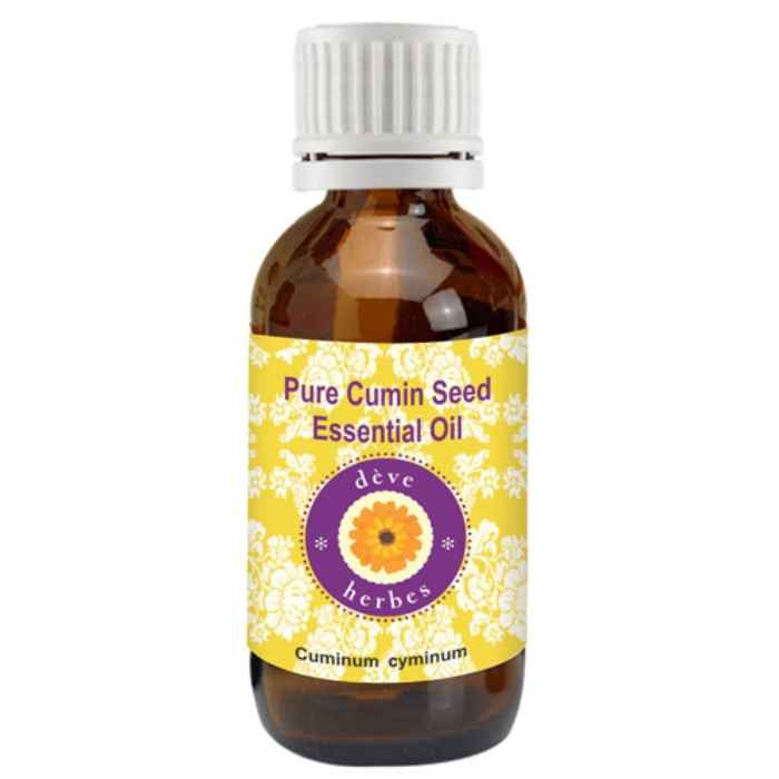 Buy Deve Herbes Pure Cumin Seed Essential Oil (Cuminum cyminum) Natural Therapeutic Grade Steam Distilled 100ml - Purplle