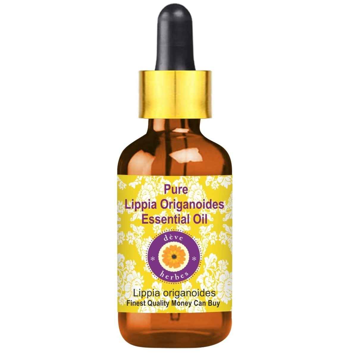 Buy Deve Herbes Pure Lippia Origanoides Essential Oil (Lippia origanoides) with Glass Dropper Natural Therapeutic Grade Steam Distilled 100ml - Purplle